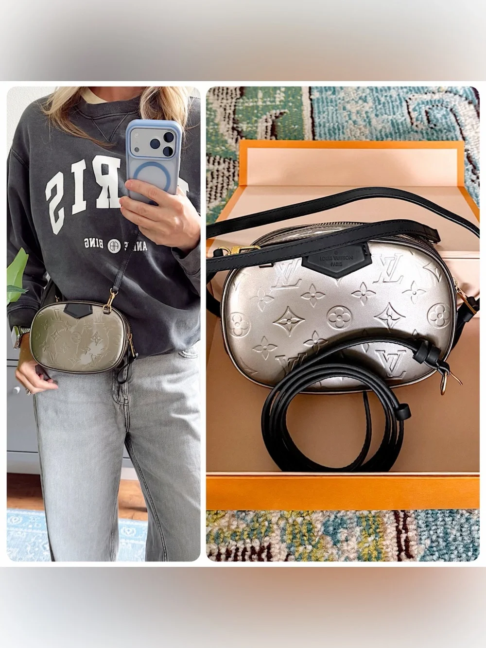 LOUIS VUITTON M90510 MonogramVernis Belt Body bag Crossbody 2WAY Shoulder Bag